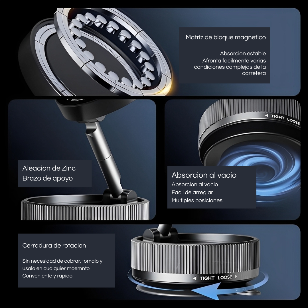 Magimo® - Soporte magnetico 360
